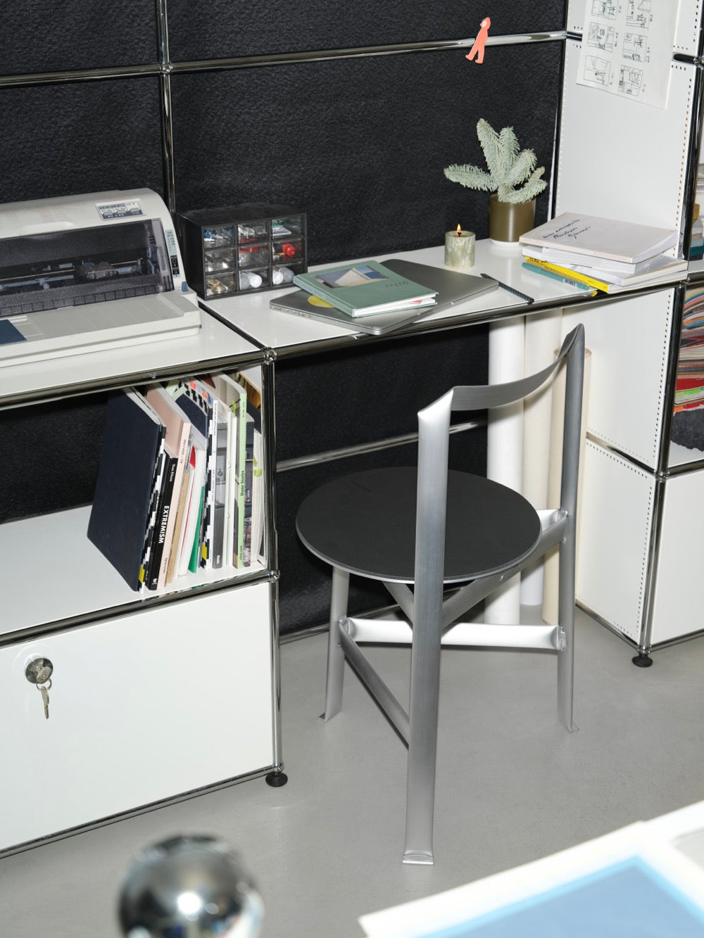 Monochrome ｜Basic Chair Cushion L
