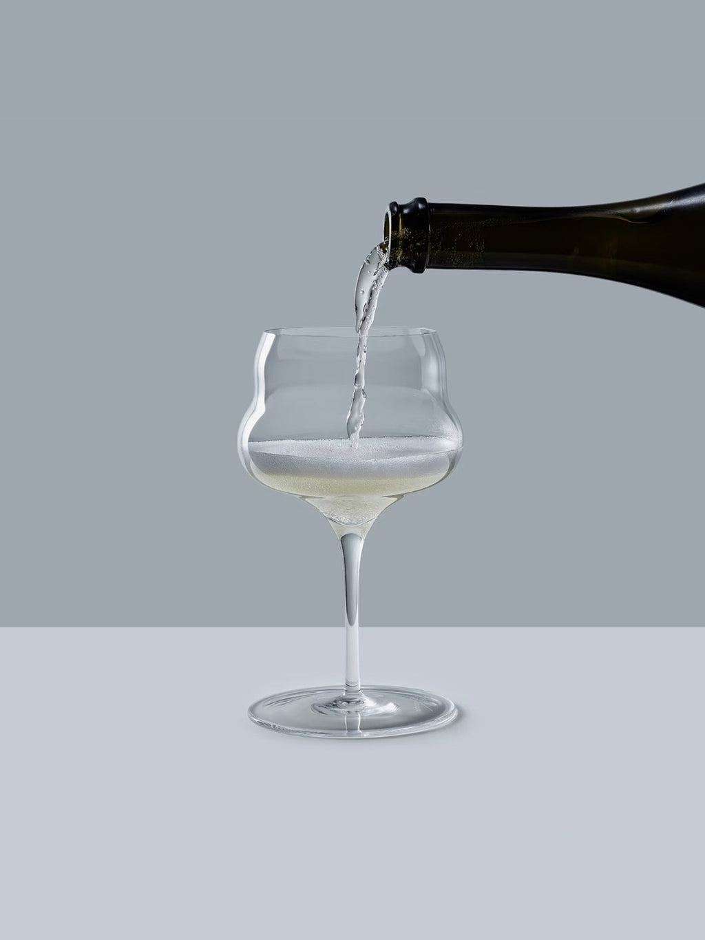 Birthmark｜Double-Belly Stemmed Glass Short M