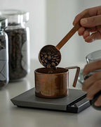 Birthmark｜Fold Handle Brass Cup