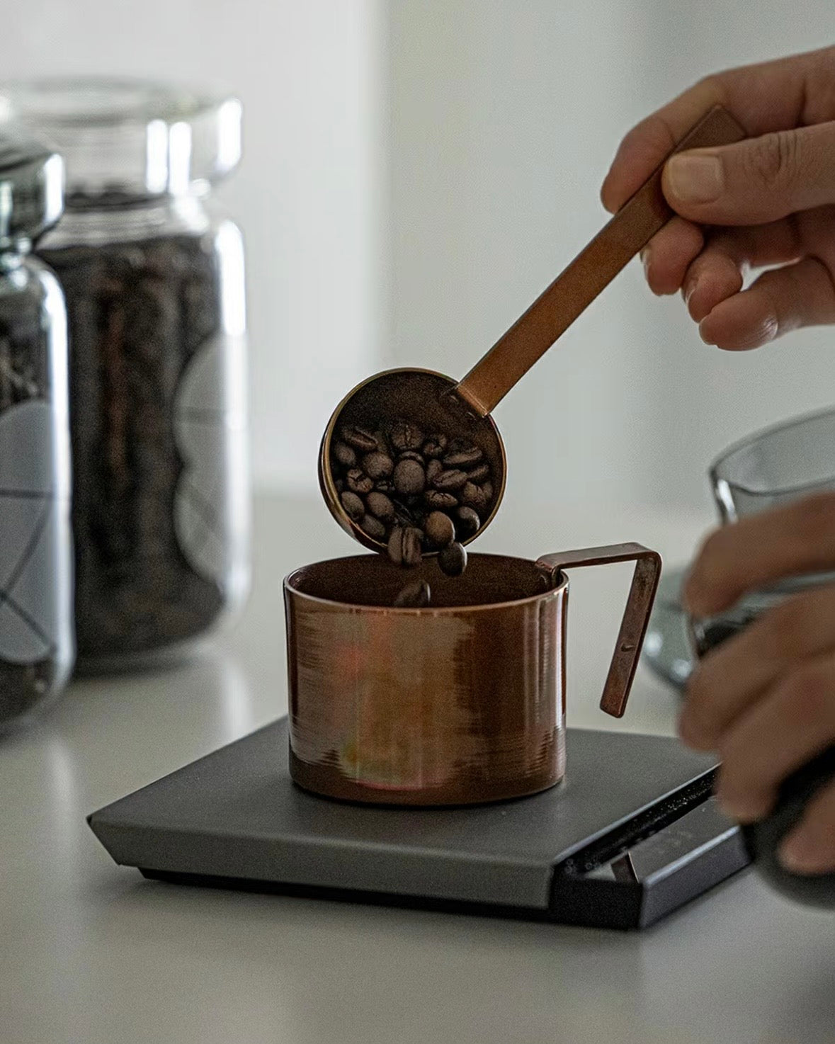 Birthmark｜Fold Handle Brass Cup
