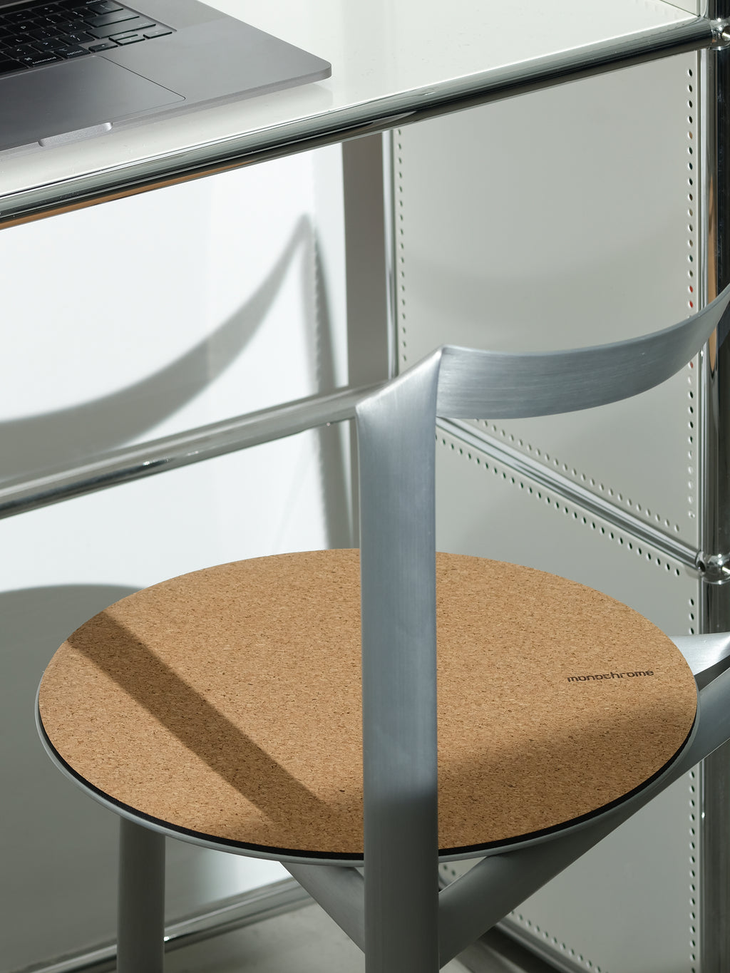 Monochrome ｜Basic Chair Cushion L