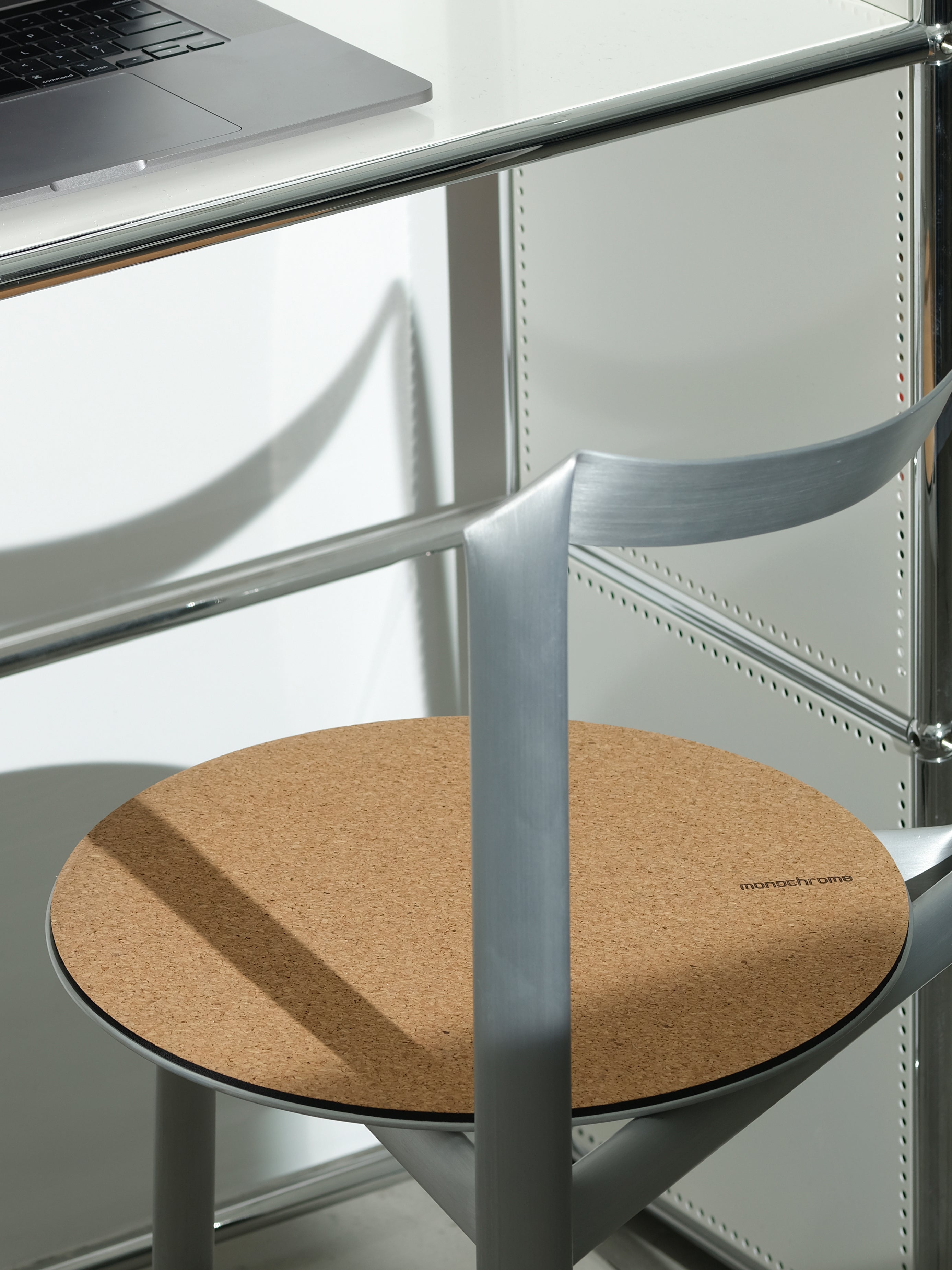 Monochrome ｜Basic Chair Cushion L